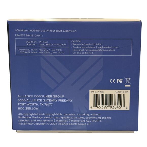 Skeeter Hawk Rechargeable Personal Mosquito Zapper & Lantern New Sealed - Picture 6 of 6